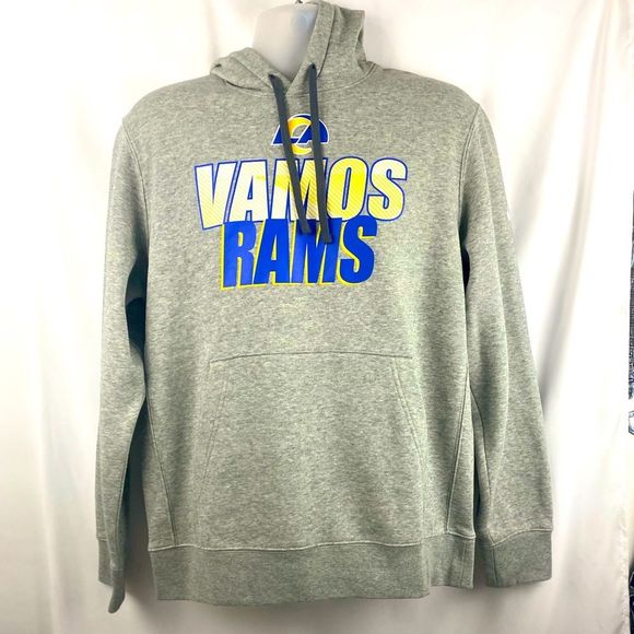 Nike NFL LA VAMOS RAMS Pullover Hoodie // NKDK-06G / Medium // NEW - Picture 1 of 9